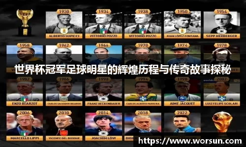 世界杯冠军足球明星的辉煌历程与传奇故事探秘